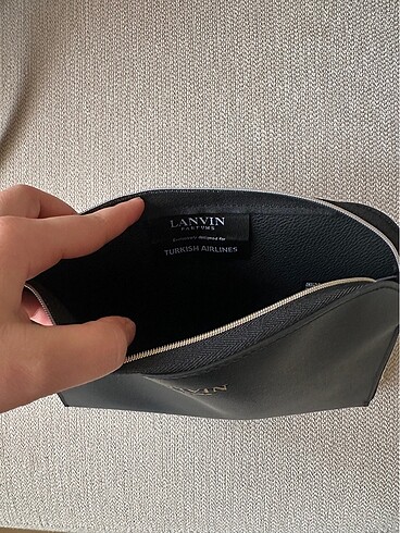  Beden Lanvin seyahat / makyaj çantası