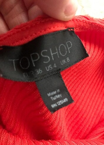 Topshop Topshop askılı elbise