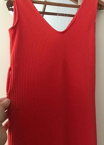 s Beden pembe Renk Topshop askılı elbise