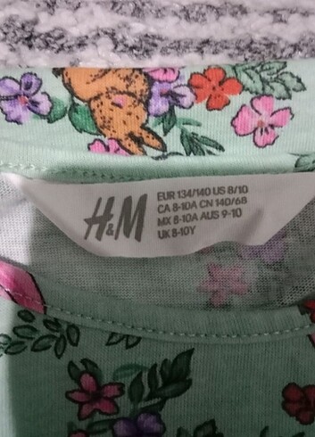8 Yaş Beden H&M Elbise