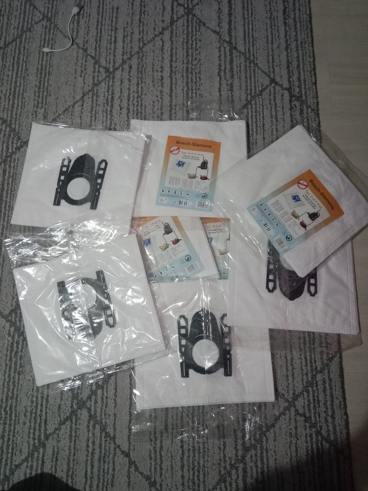 Bosch-Siemens Elektrikli Süpürge Toz Torbası - Görsel 2