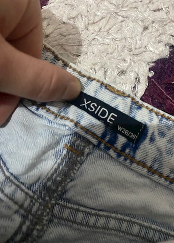 çok açık mavi yüksek bel kadın jean - Görsel 2