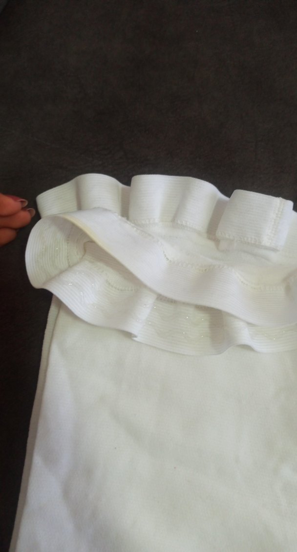 Beyaz kadın varis çorabı hamile çorabı - Görsel 3