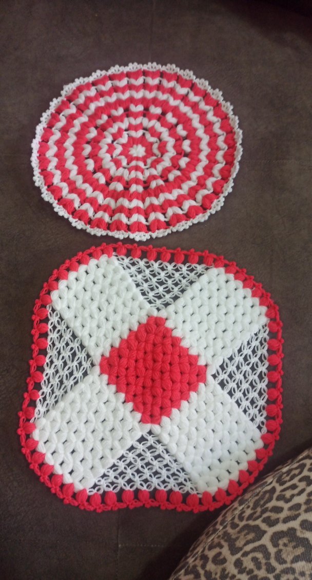 Renkli Örgü Banyo Lifi 2'li Set - Görsel 2