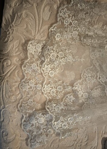 Gelinlik üst kısmı full el işlemeli  - Görsel 6