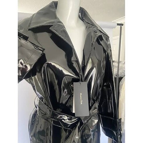 l Beden Massimo dutti etiketli rugan trençkot