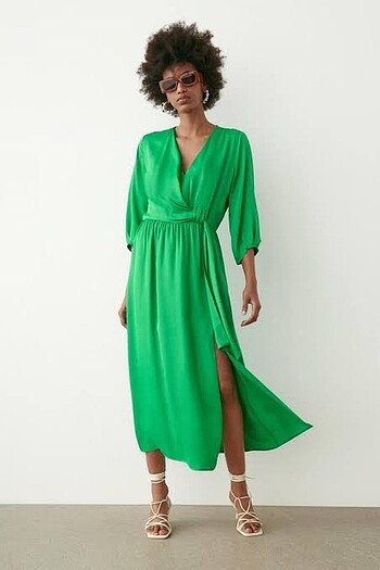 xs Beden Zara etiketli pareo elbise