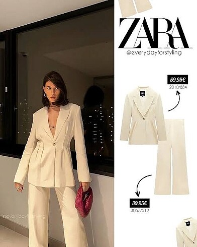 Zara Zara etiketli blazer ceket
