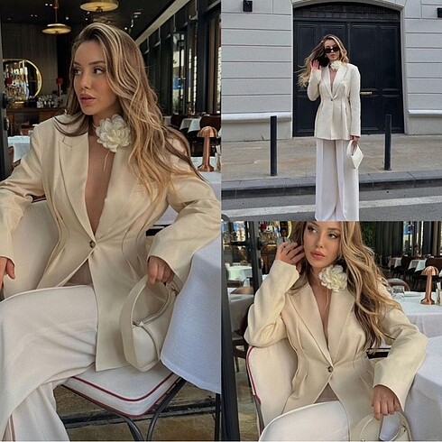 Zara etiketli blazer ceket
