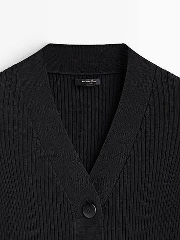 xs Beden Massimo dutti etiketli pamuk ipek hırka