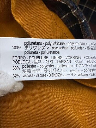 Zara etiketli mumlu parka - Görsel 6