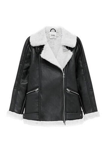 xs Beden Pull and bear etiketli cift taraflı mont