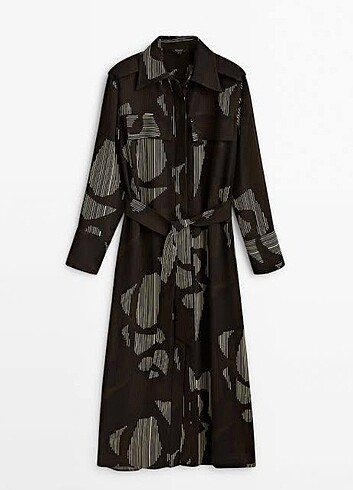 Massimo Dutti Zara etiketli tükenen elbise
