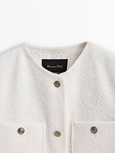 xs Beden Massimo dutti etiketli tüvit ceket