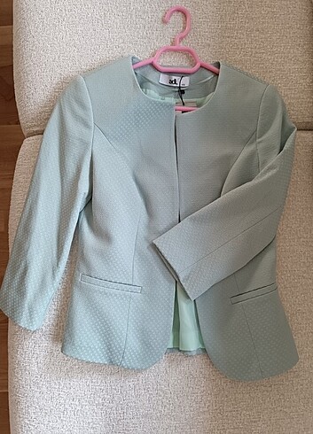 xs Beden Aşk mint ceket