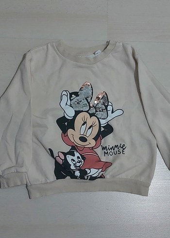 Kız Çocuk Uzun Kollu Baskılı Sweatshirt 5-6yas - Görsel 6