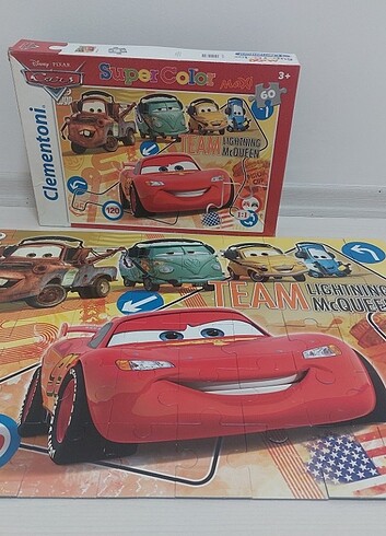 Disney arabalar puzzel