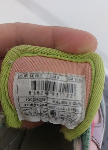 Kiz cocuk spor ayakkabi - Görsel 6