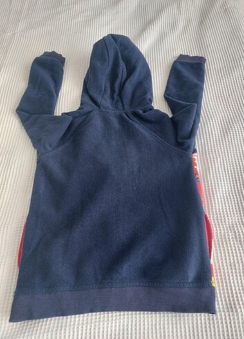 Erkek kız çocuk fermuarlı sweatshirt  - Görsel 3