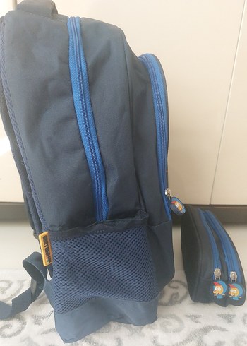 Kral Şakir Temalı Mavi Çocuk Sırt Çantası - Görsel 5