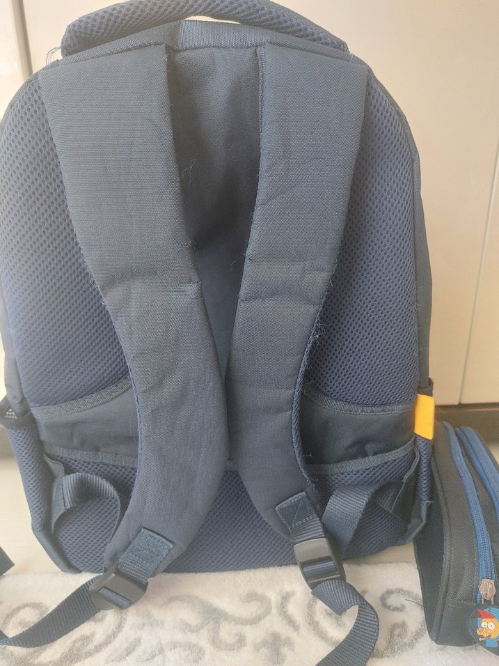 Kral Şakir Temalı Mavi Çocuk Sırt Çantası - Görsel 4