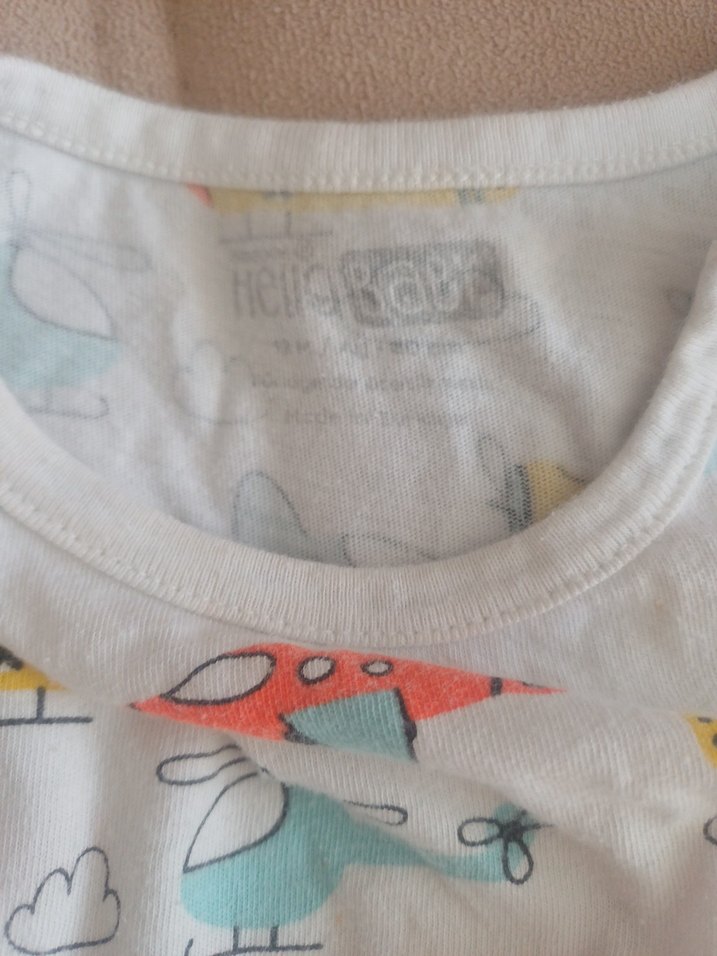 Renkli Baskılı Bebek Erkek Body - Görsel 2