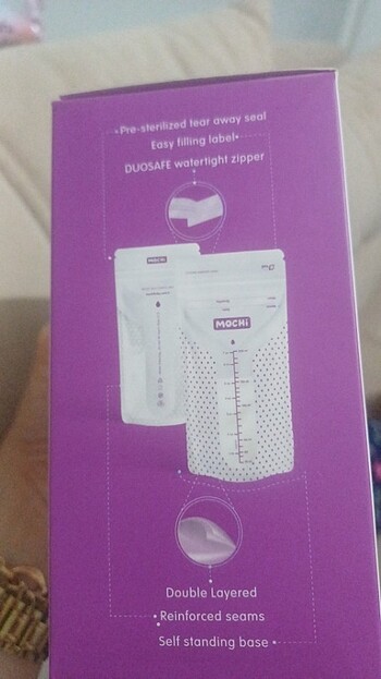 Diğer Mochi süt saklama poşeti
