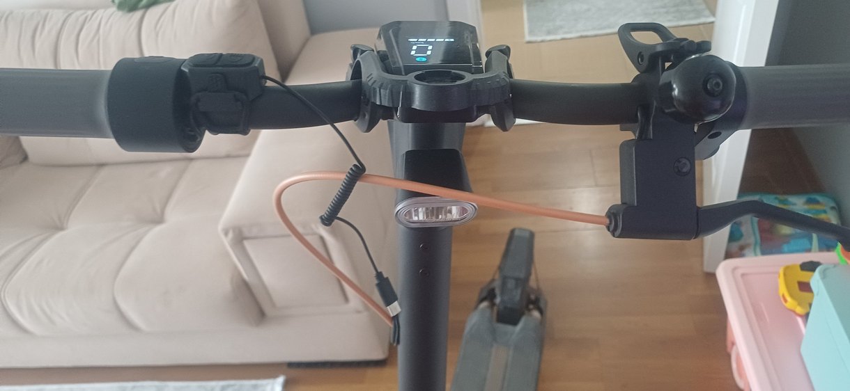 Gri yetişkin Scooterı - Görsel 4