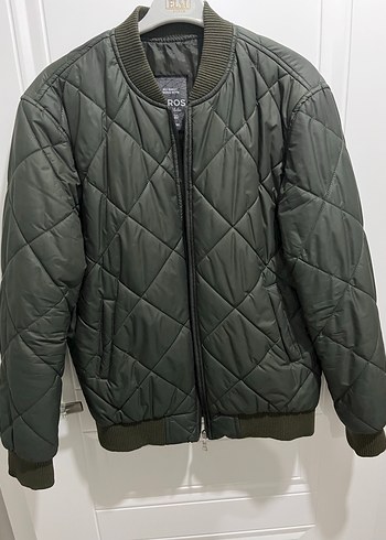 BOSS Kidswear Haki Kapitone Bomber Ceket
