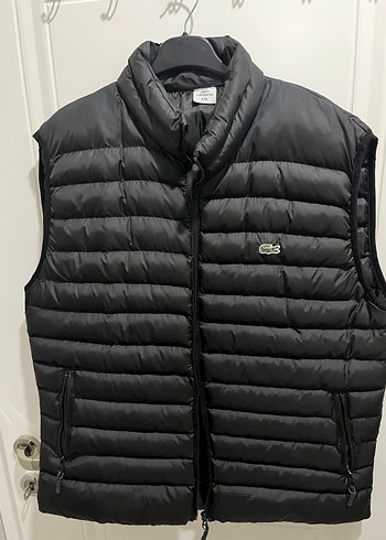 Lacoste Siyah Sisme Yelek