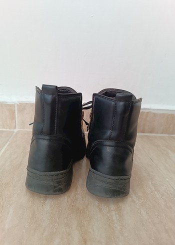 Wanetti Siyah Fermuarlı Çocuk Botu Unısex 30 numara - Görsel 6