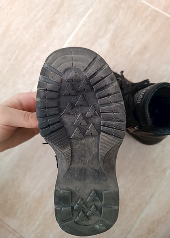 Wanetti Siyah Fermuarlı Çocuk Botu Unısex 30 numara - Görsel 9