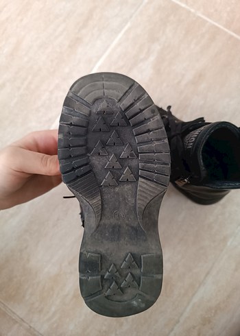 Wanetti Siyah Fermuarlı Çocuk Botu Unısex 30 numara - Görsel 11