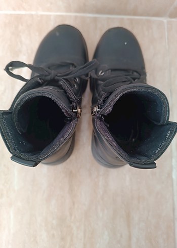 Wanetti Siyah Fermuarlı Çocuk Botu Unısex 30 numara - Görsel 7