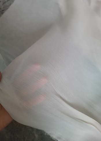 KADIN EKRU RENK IŞILTILI ABİYE HÜLYA KESER MARKA - Görsel 9