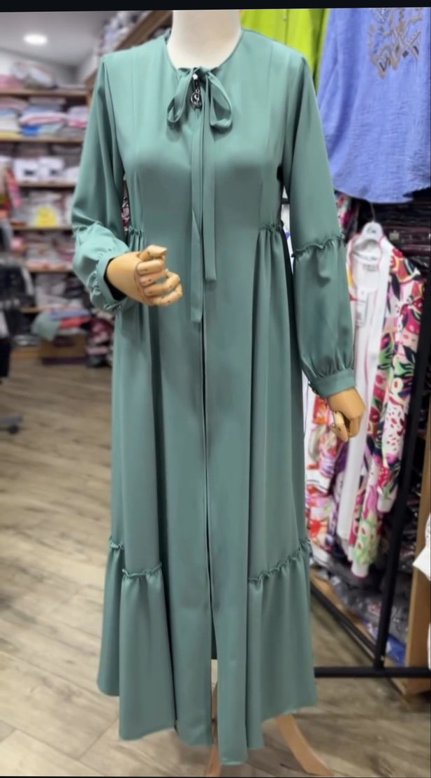 KADIN FERACE PARDESÜ FERMUARLI - Görsel 3