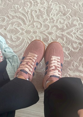 Adidas Pastel Pembe Blok Topuklu Kadın Spor Ayakkabı