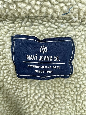 l Beden mavi Renk Mavi Jeans Kot Ceket %70 İndirimli.