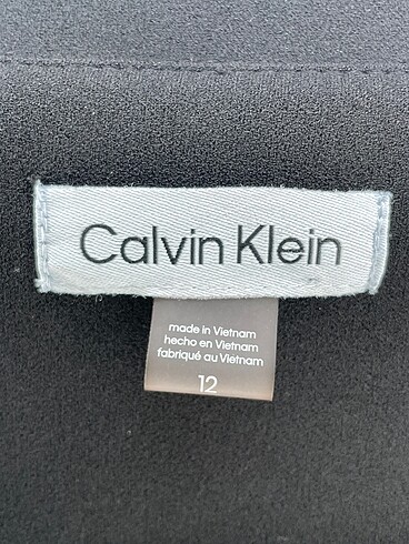 40 Beden siyah Renk Calvin Klein Kısa Elbise %70 İndirimli.