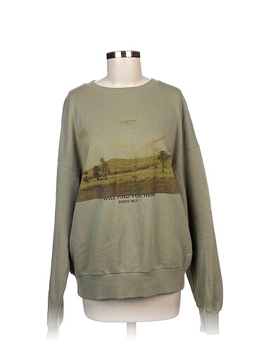 Pull and Bear Sweatshirt %70 İndirimli.