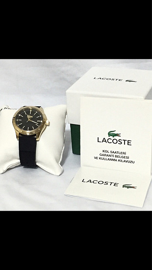 Lacoste 2000979 bayan saati Sıfır,Orjinal ,elatinli, Orjinal kut