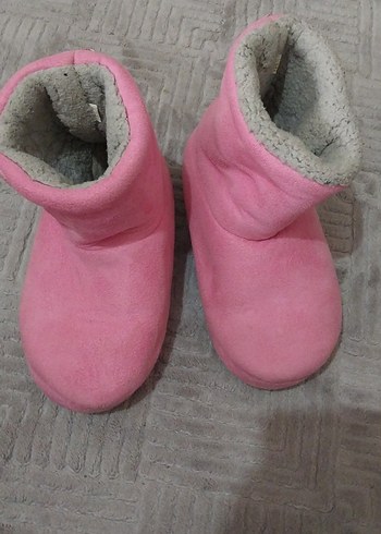 pembe kız çocuk panduf - Görsel 2