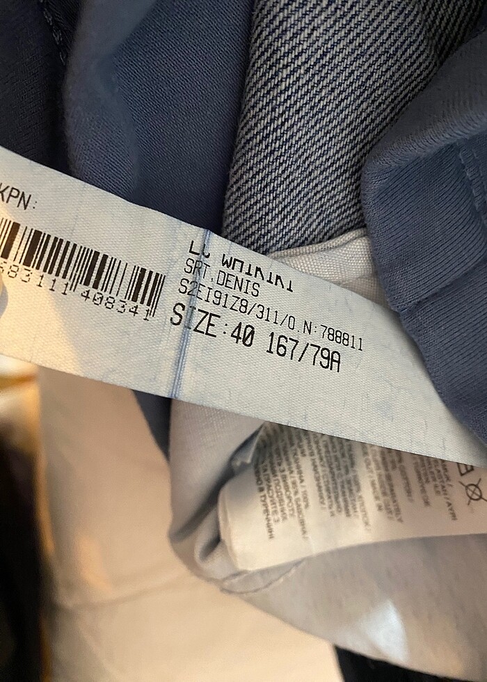 Hamile kot şort - Görsel 4