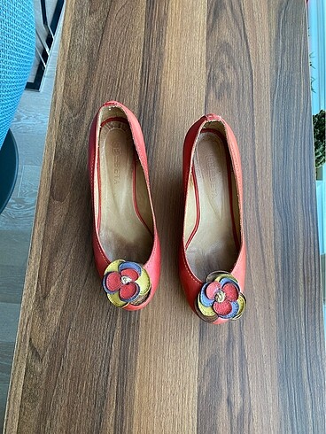 38 Beden kırmızı Renk Beta dolgu topuk