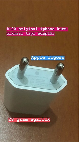  Beden Iphone orijinal şarj aleti