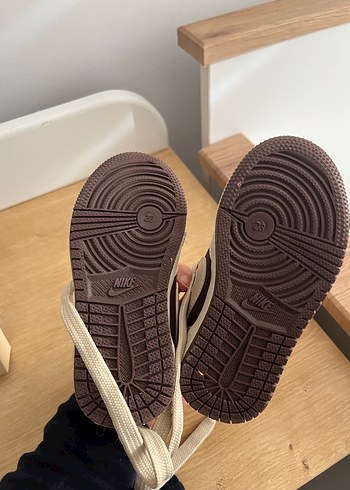 Erkek Çocuk Kahverengi Nike Spor Ayakkabı - Görsel 4