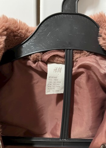 Kürklü Kız Çocuk Mont - Görsel 4