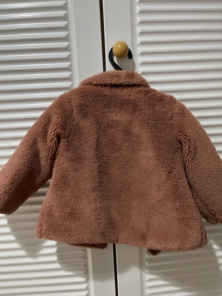 Kürklü Kız Çocuk Mont - Görsel 3