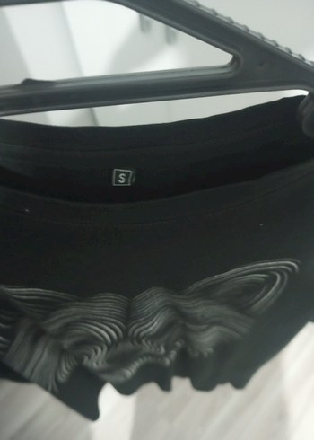 Siyah Baskılı Erkek Tişört - Görsel 3