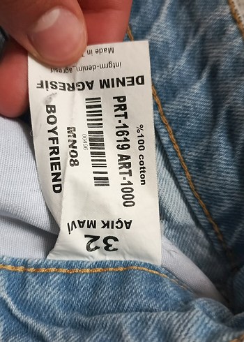 Gri Rahat Kesim Midi Kot Pantolon Baggy pantolon - Görsel 4